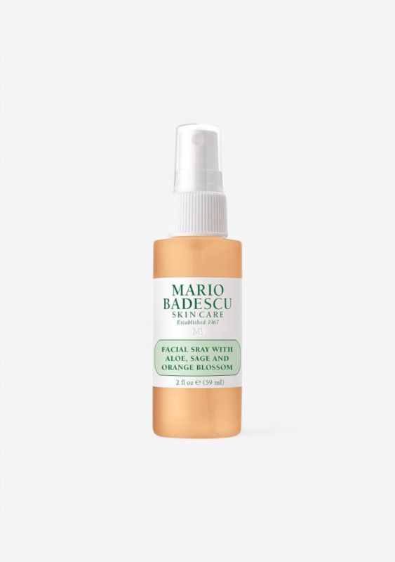 Mario Badescu Skincare Facial Spray mit Aloe, Sage & Orange Blossom Travel Size