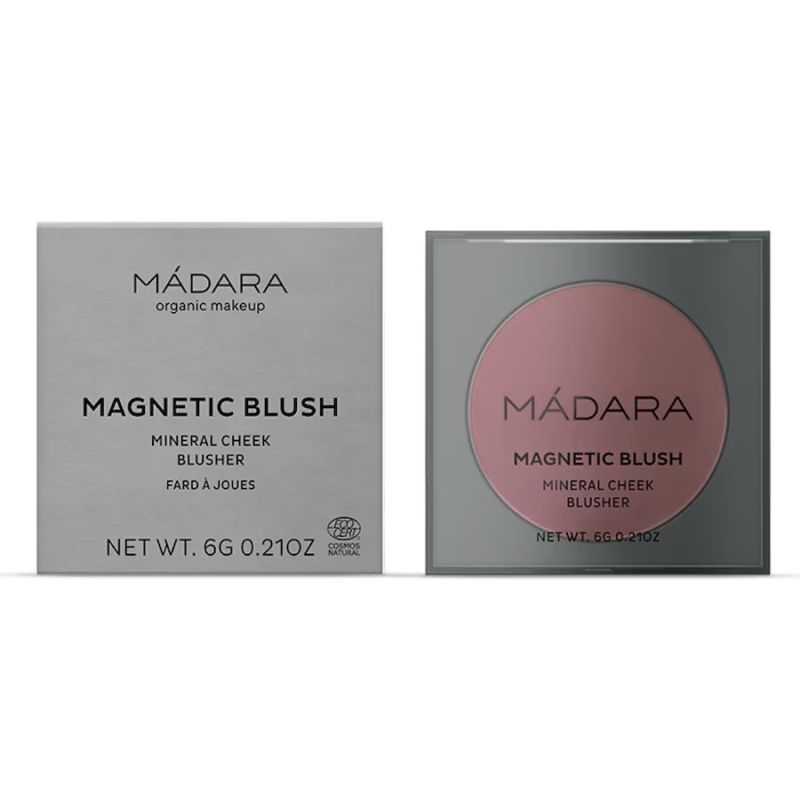 MADARA Organic Skincare MAGNETIC BLUSH Mineral Cheek Blusher, #3 COLD CHEEKS