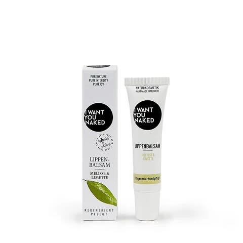 I want you naked Lippenbalsam mit Melisse & Limette