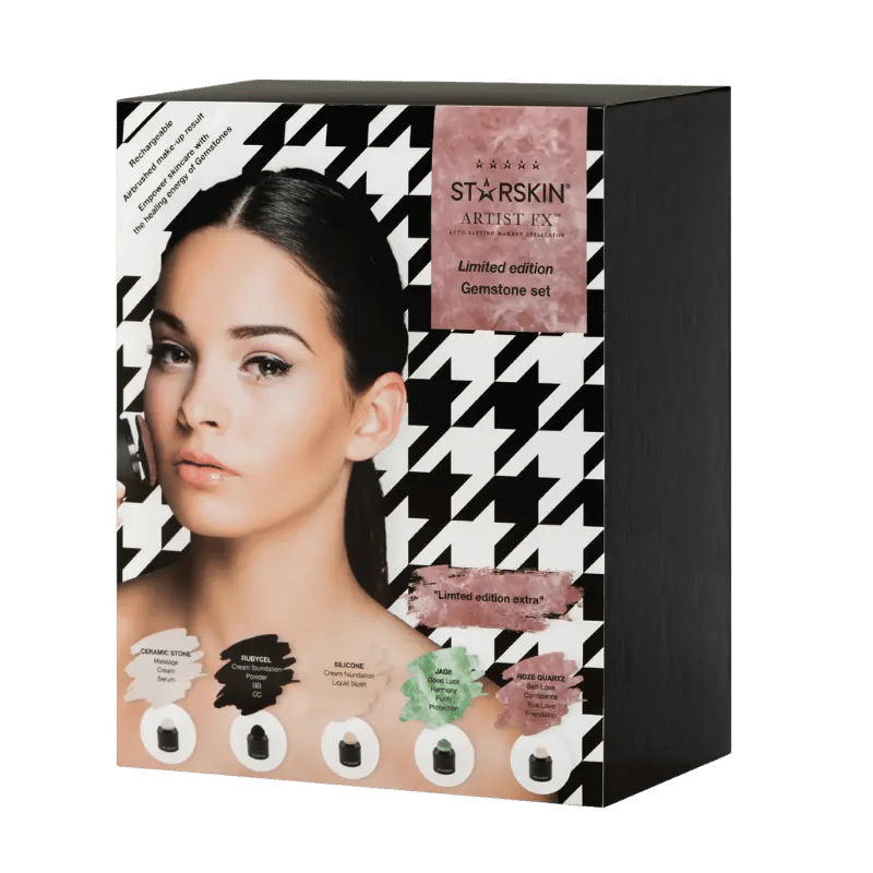 STARSKIN Ltd. Edition Artist FX™ Auto-Patting Makeup Applicator - Complete set