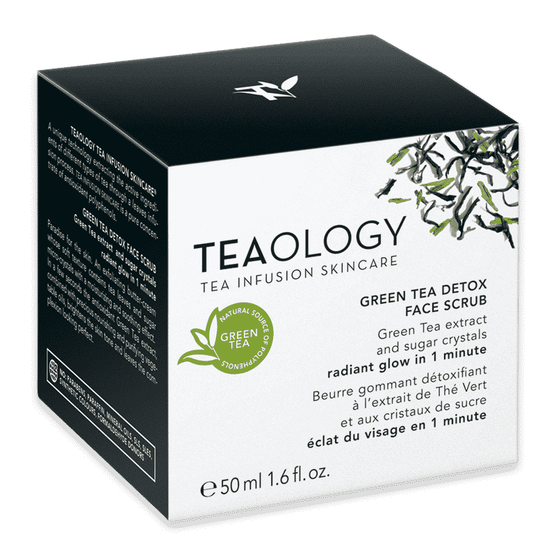 TEAOLOGY Green Tea Detox Face Scrub Gesichtspeeling